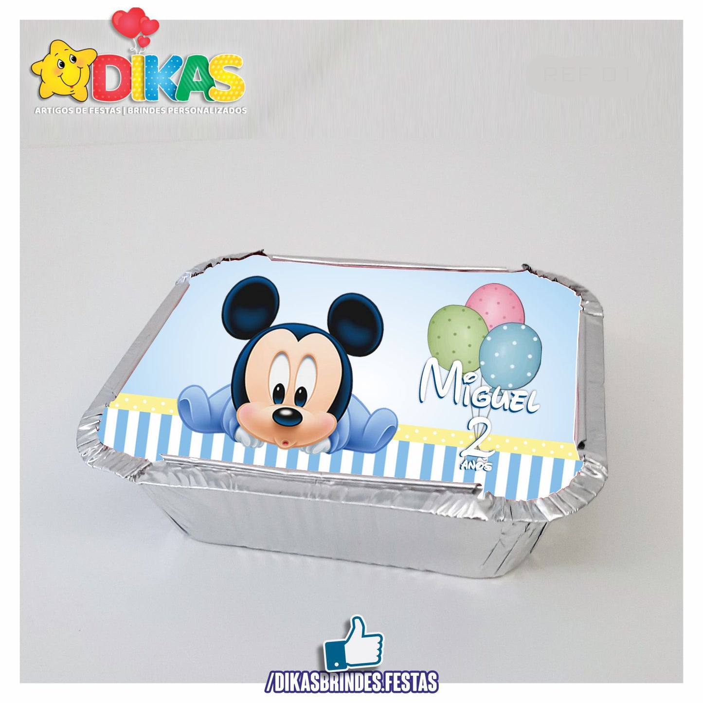 CAIXAS PERSONALIZADAS PARA BRINDES - MICKEY BABY