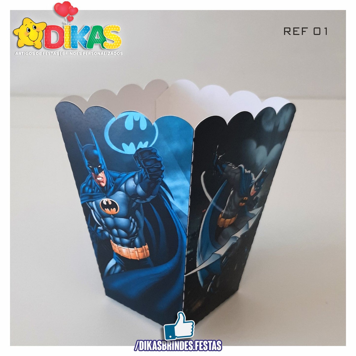 CAIXA DE PIPOCA/BATATA - BATMAN