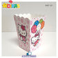 CAIXA DE PIPOCA/BATATA - HELLO KITTY