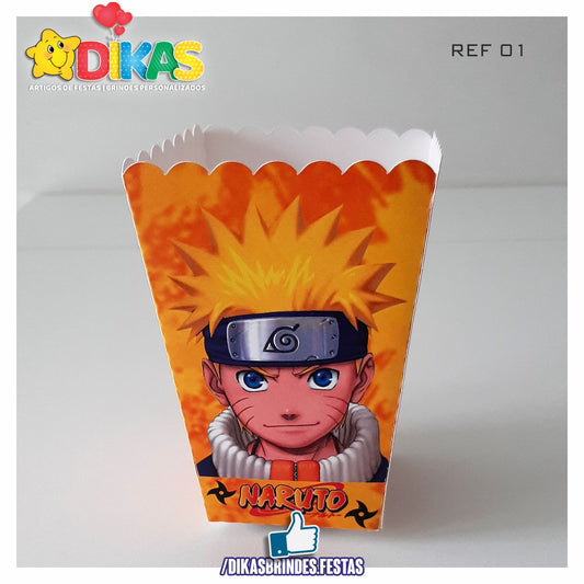 CAIXA DE PIPOCA/BATATA - NARUTO