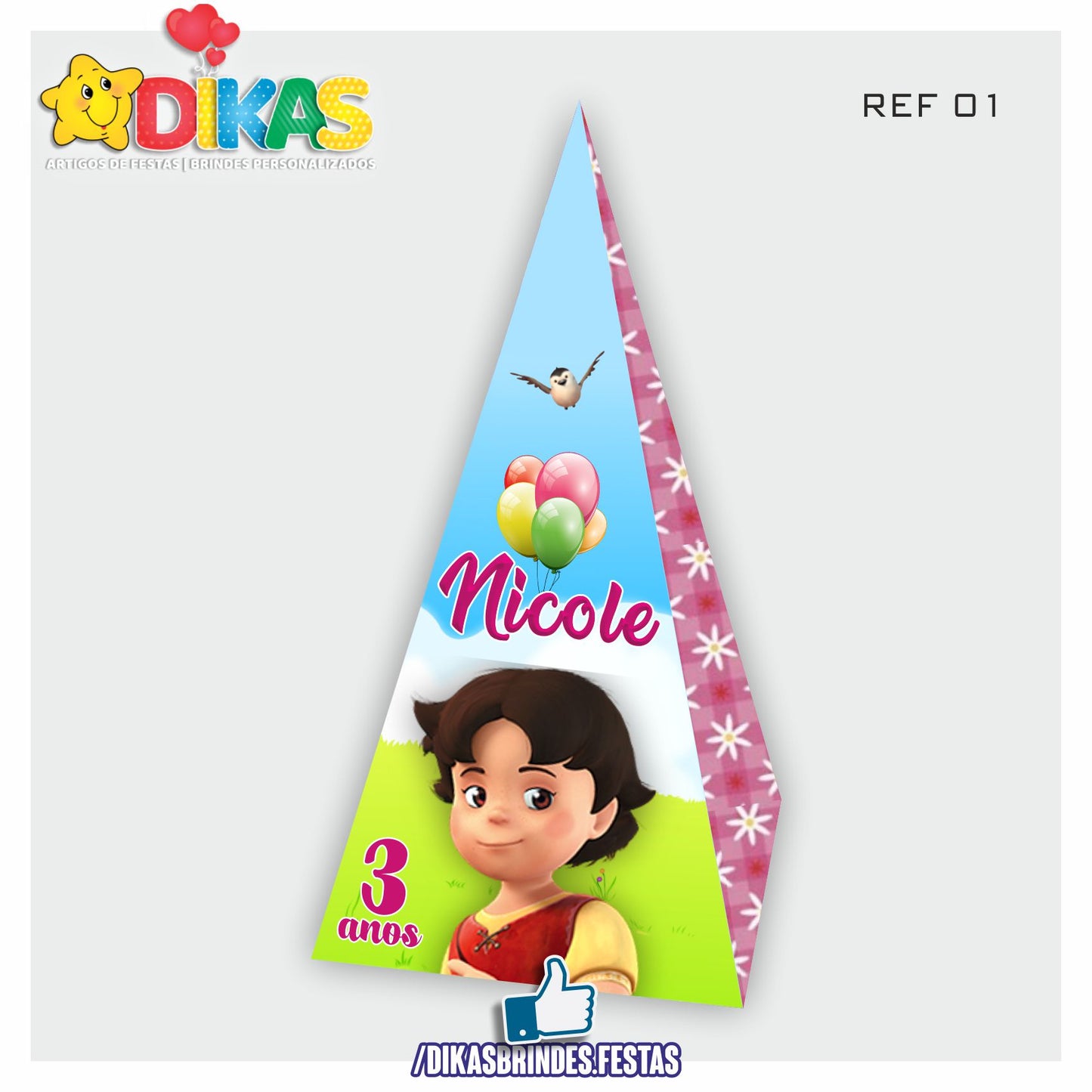 CAIXAS PERSONALIZADAS PARA BRINDES - HEIDI