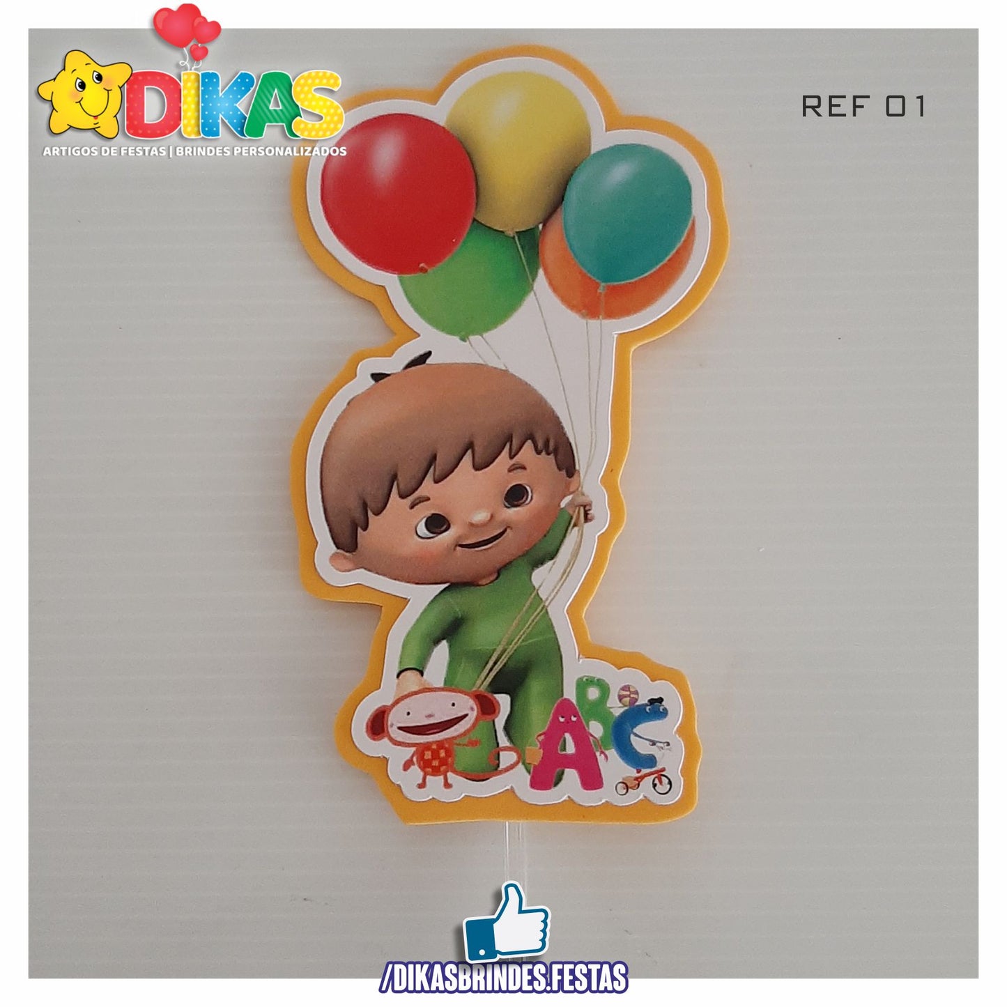 FIGURAS DECORATIVAS PARA BOLO - BABY TV