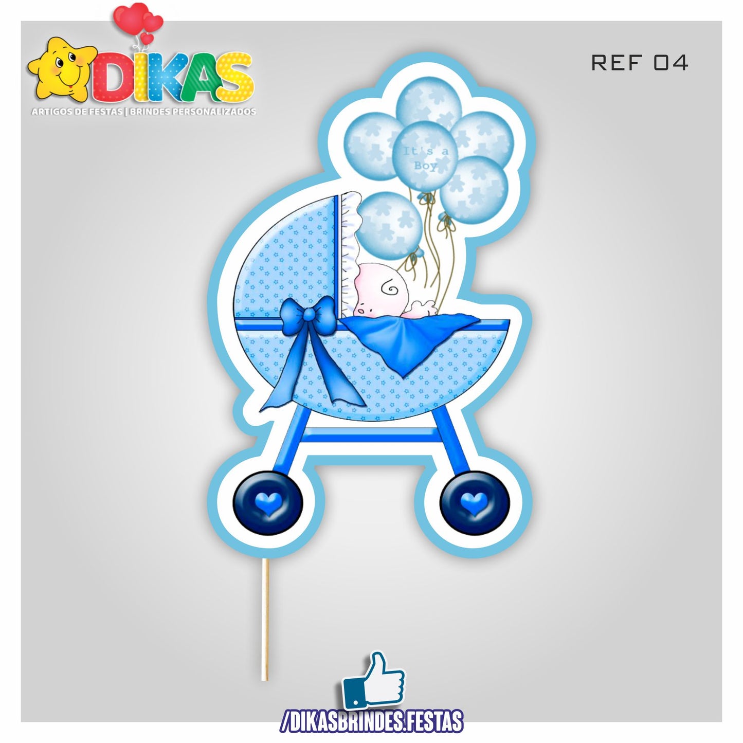 FIGURAS DECORATIVAS PARA BOLO - BEBÉ