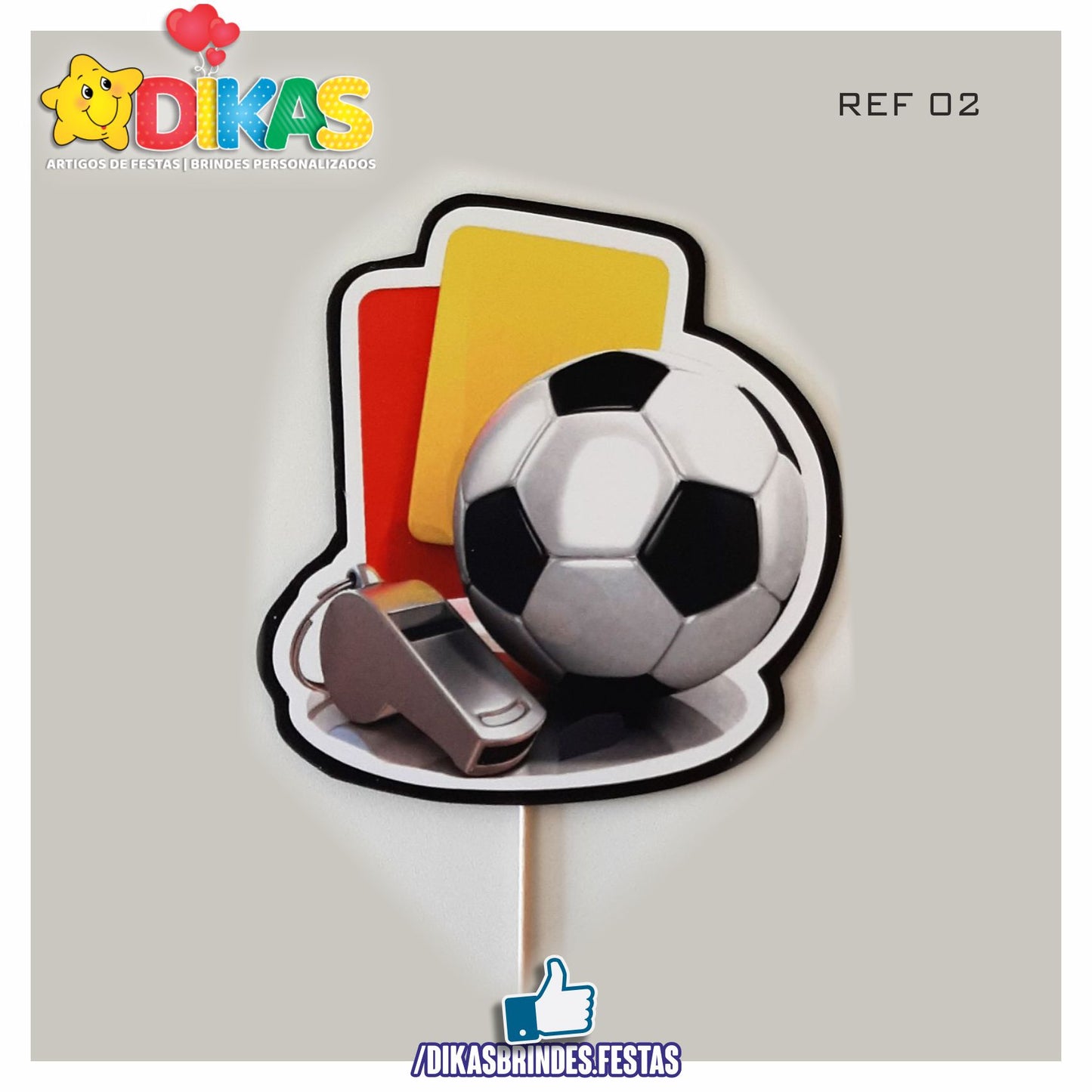 FIGURAS DECORATIVAS PARA BOLO - FUTEBOL