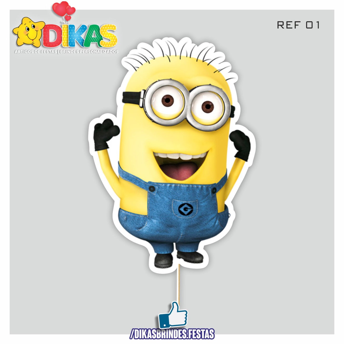 FIGURAS DECORATIVAS PARA BOLO - MINIONS