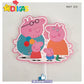 FIGURAS DECORATIVAS PARA BOLO - PORQUINHA PEPPA