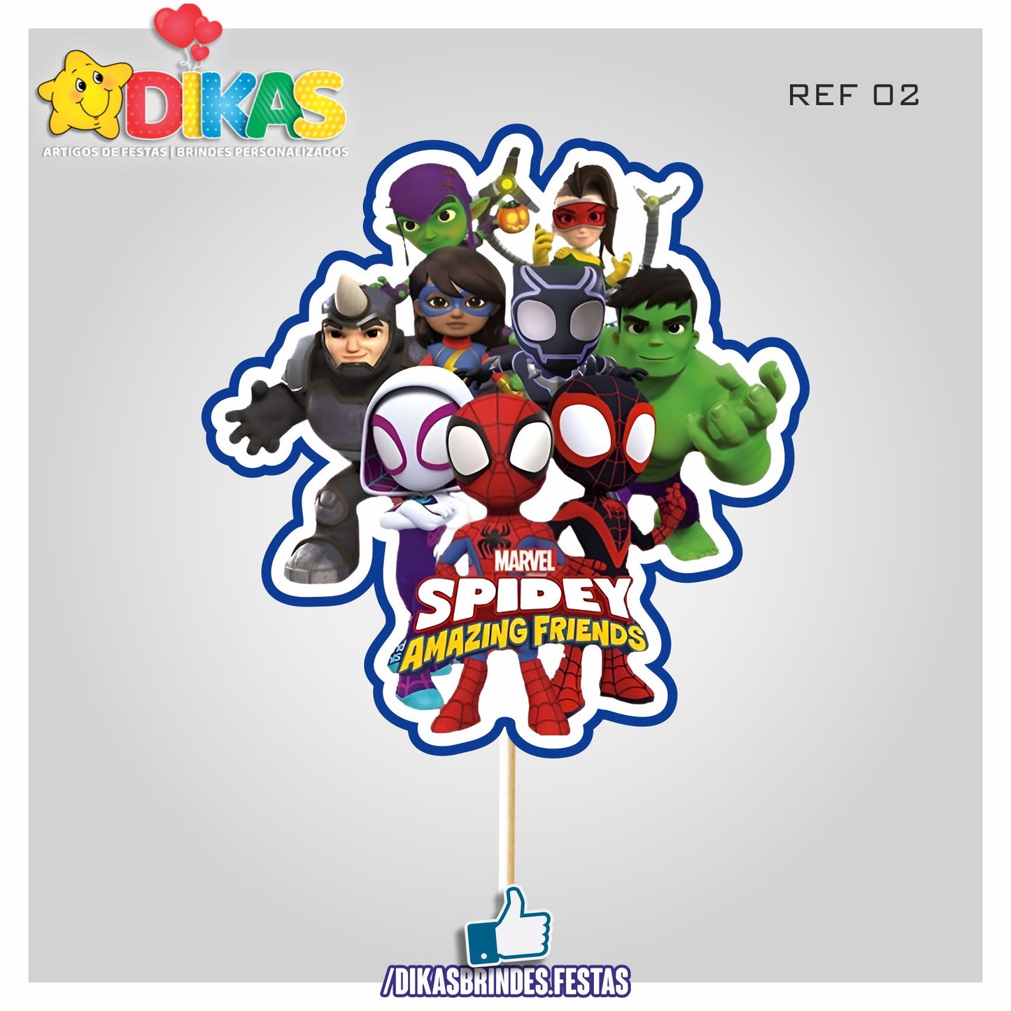 FIGURAS DECORATIVAS PARA BOLO - SPIDEY