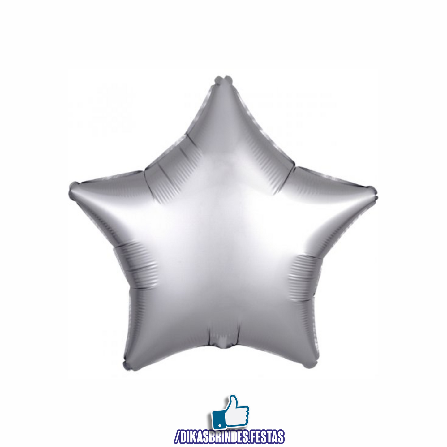 BALÃO FOIL ESTRELA 45CM - CORES FOSCAS