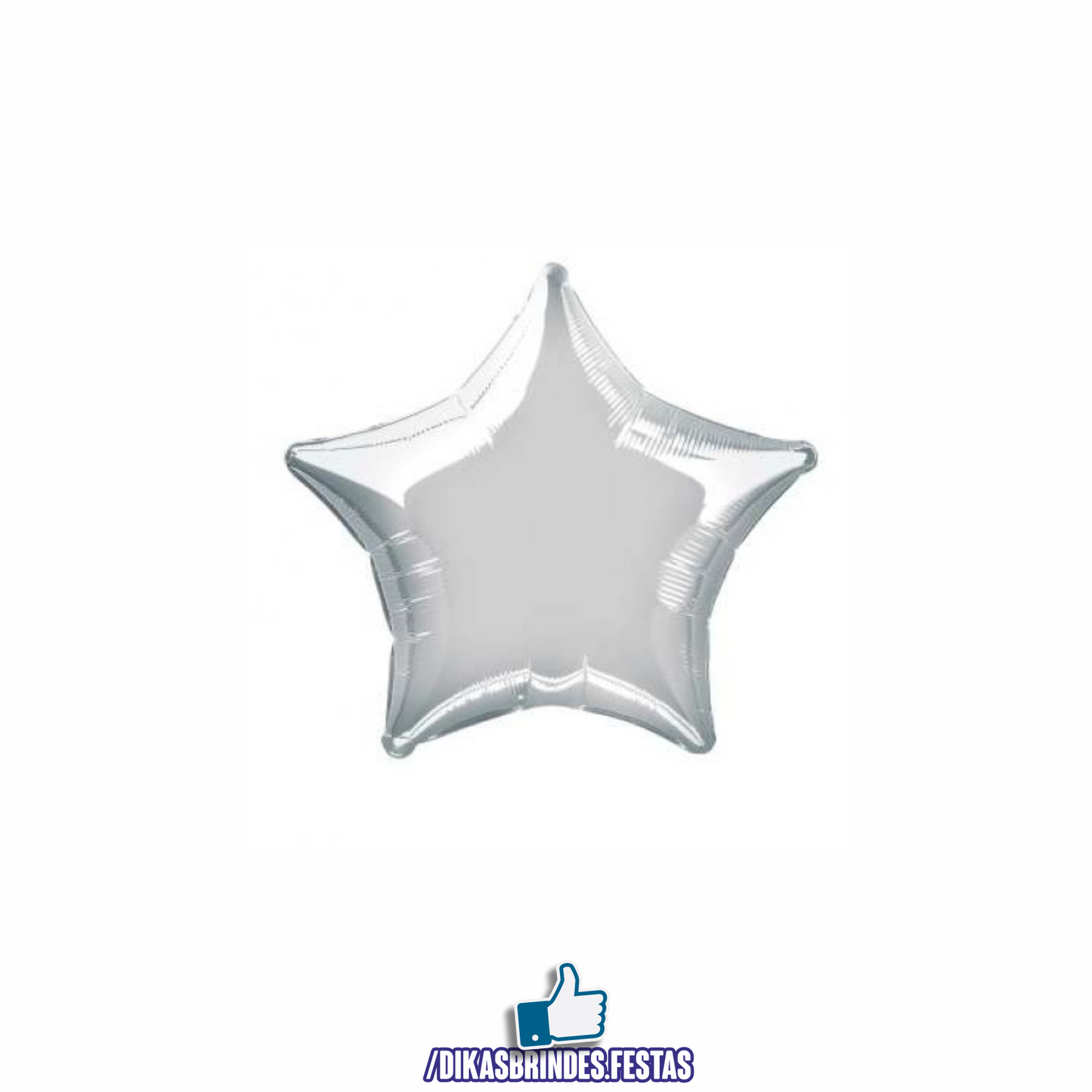 BALÃO FOIL ESTRELA 45CM - CORES BRILHANTES