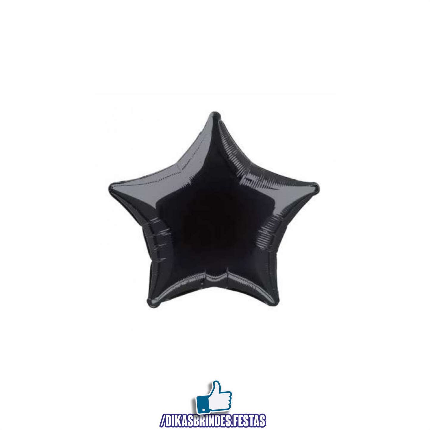 BALÃO FOIL ESTRELA 45CM - CORES BRILHANTES