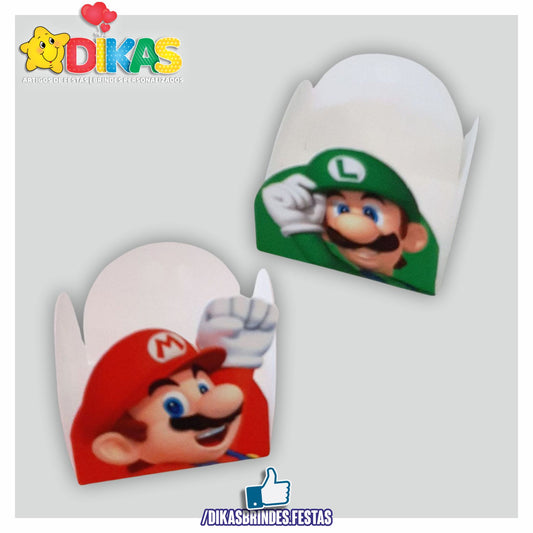 PORTA-FORMINHAS TEMÁTICAS  - MARIO BROS