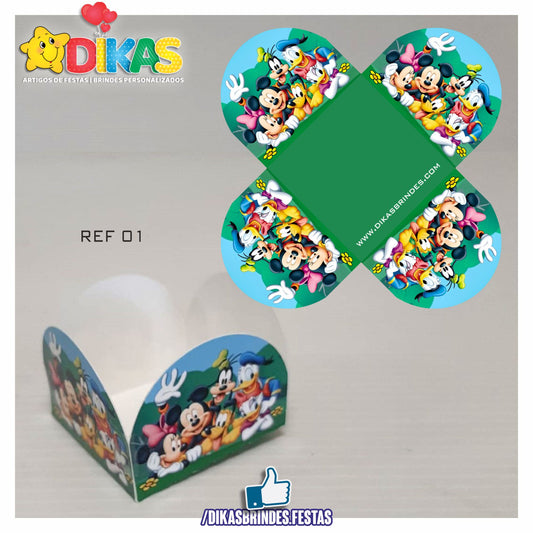 PORTA-FORMINHAS TEMÁTICAS  - MICKEY E OS AMIGOS