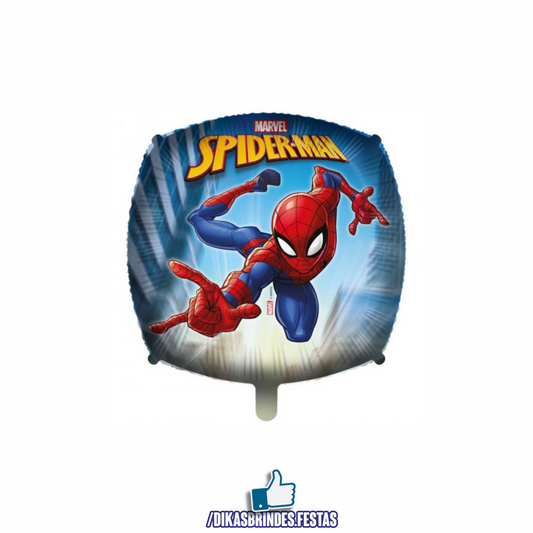 BALÃO FOIL HOMEM ARANHA 17"