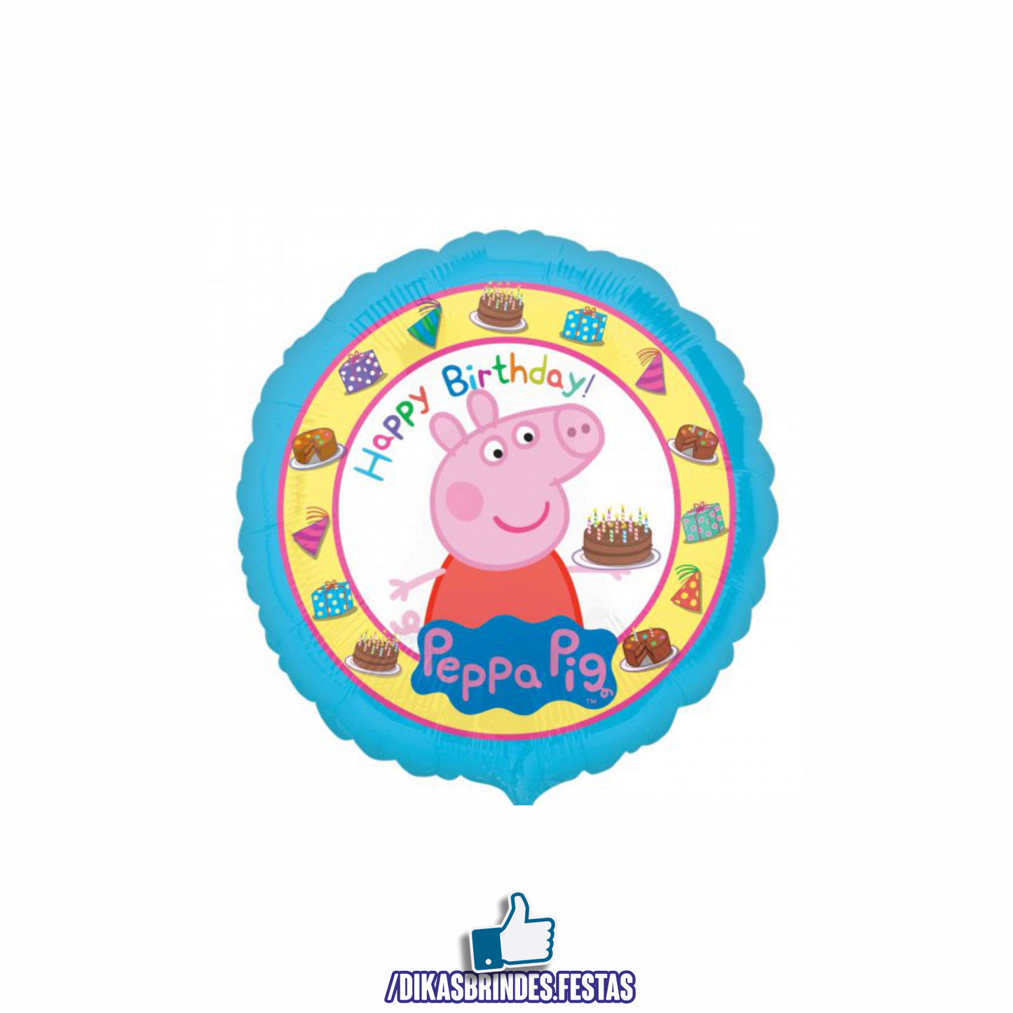 BALÃO FOIL PEPPA PIG 17"