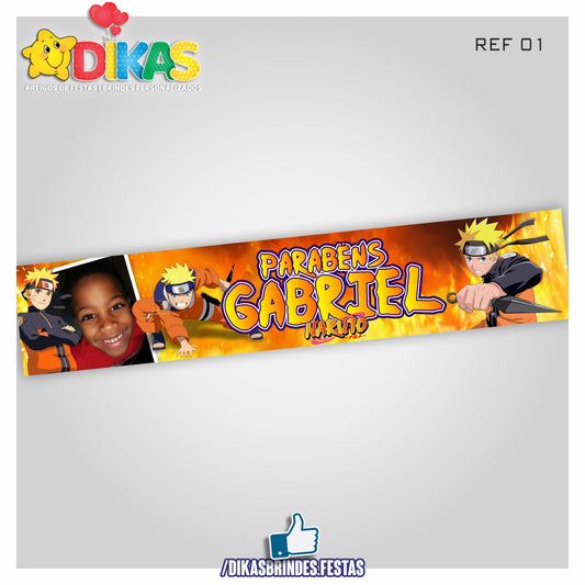 FAIXA TEMÁTICA E/OU PERSONALIZADA - DRAGON BALL