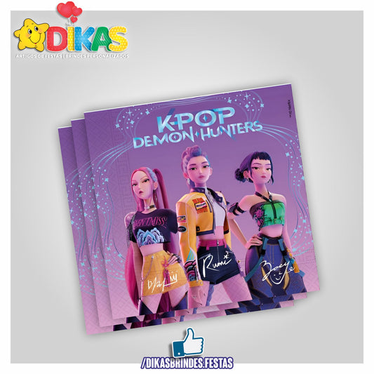 GUARDANAPOS GUERREIRAS DO K-POP