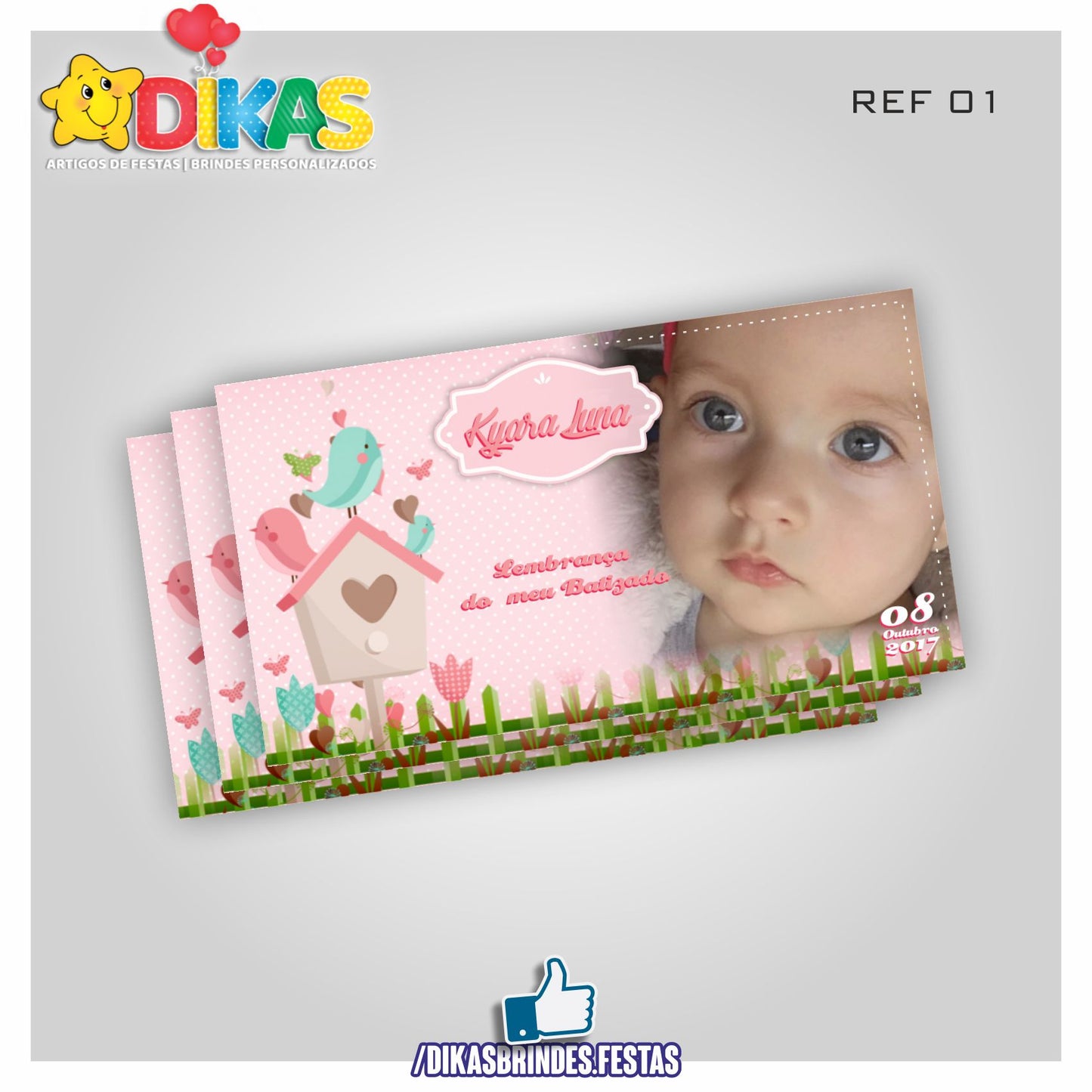 IMAN PERSONALIZADO - BORBOLETA  JARDIM ENCANTADO