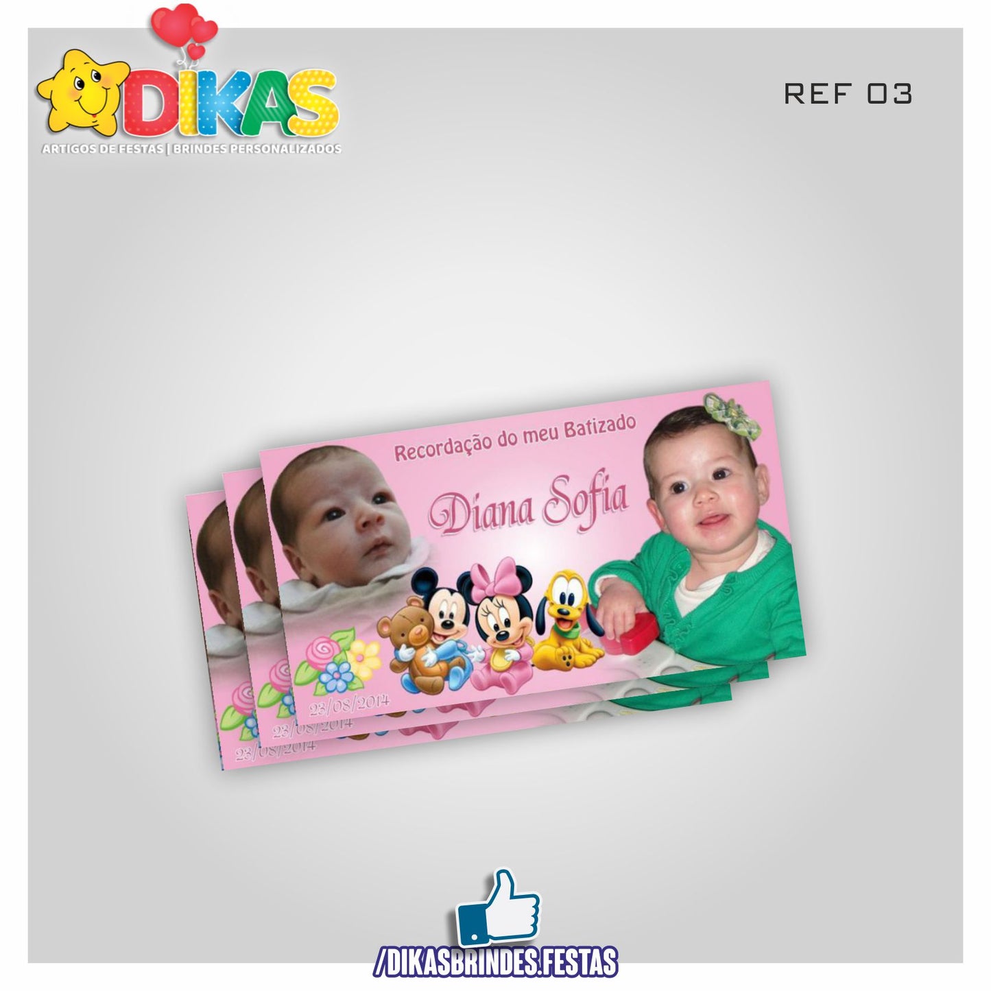 IMAN PERSONALIZADO - MINNIE BABY