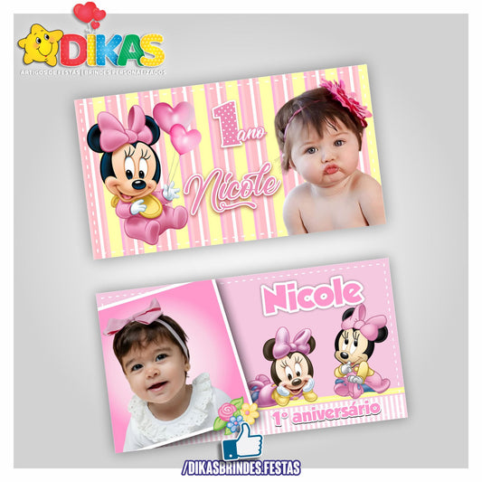 IMAN PERSONALIZADO - MINNIE BABY