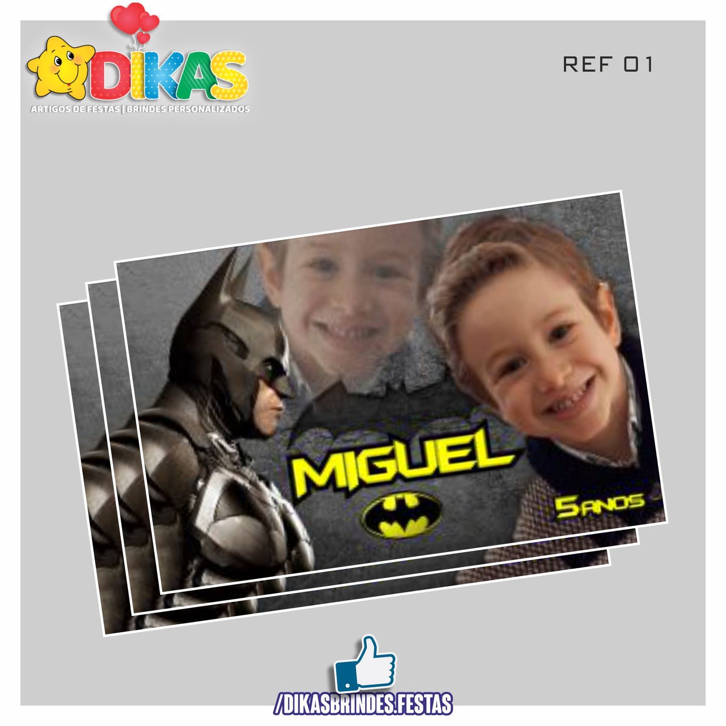 IMAN PERSONALIZADO - BATMAN