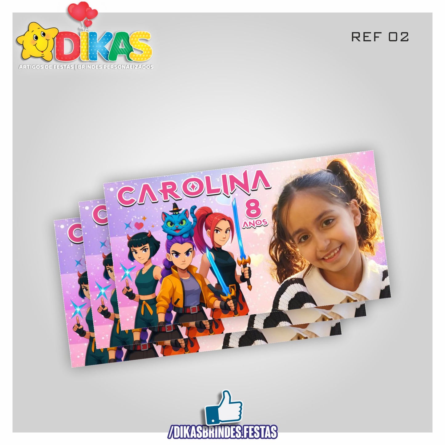 IMAN PERSONALIZADO - GUERREIRAS DO K-POP