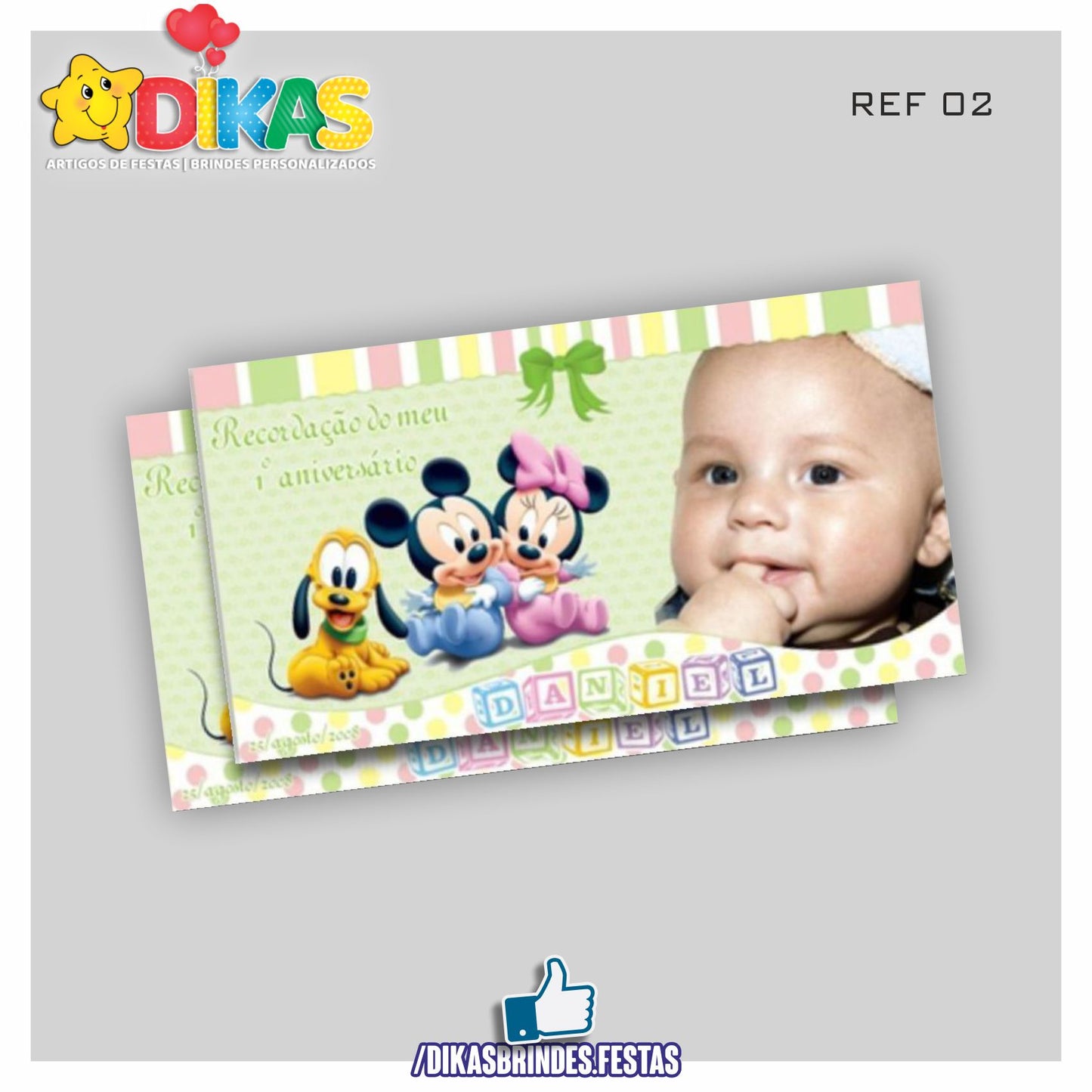 IMAN PERSONALIZADO - MICKEY BABY