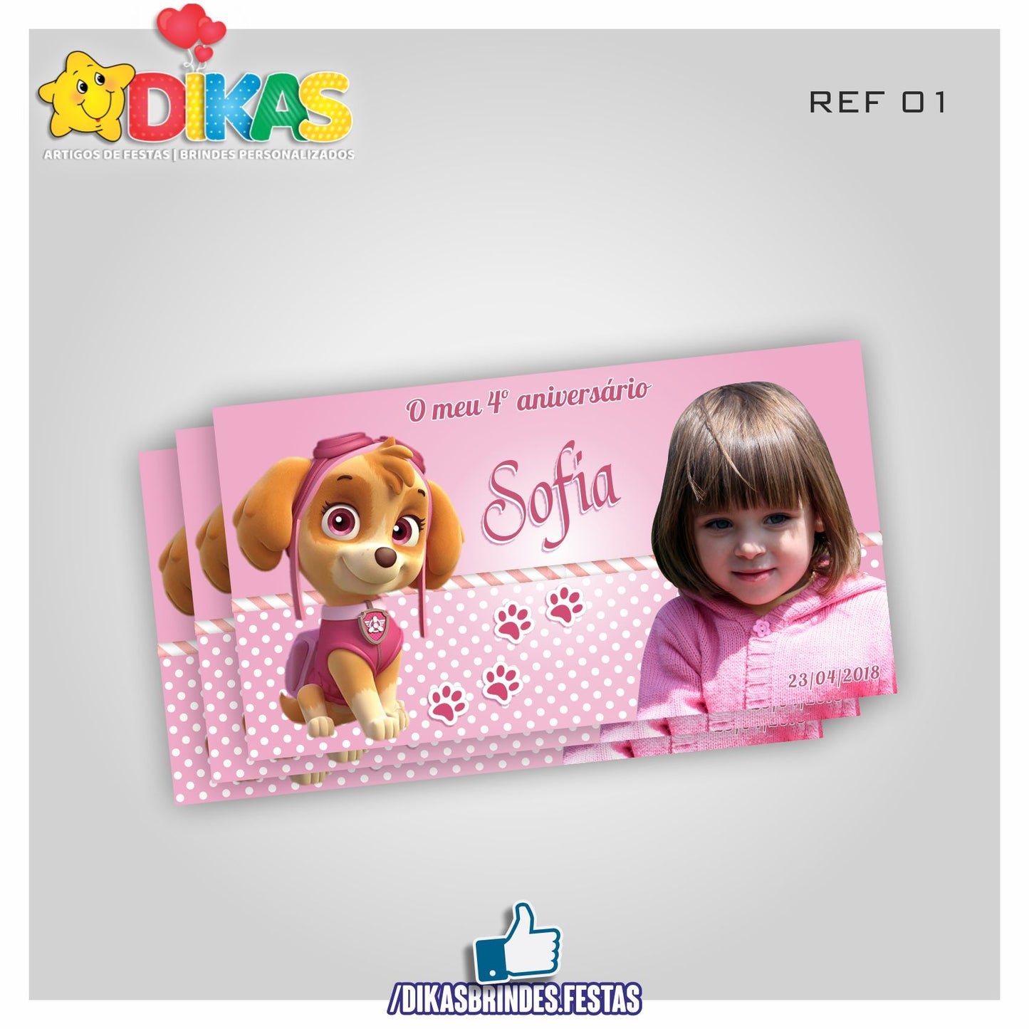 IMAN PERSONALIZADO - PATRULHA PATA SKYE