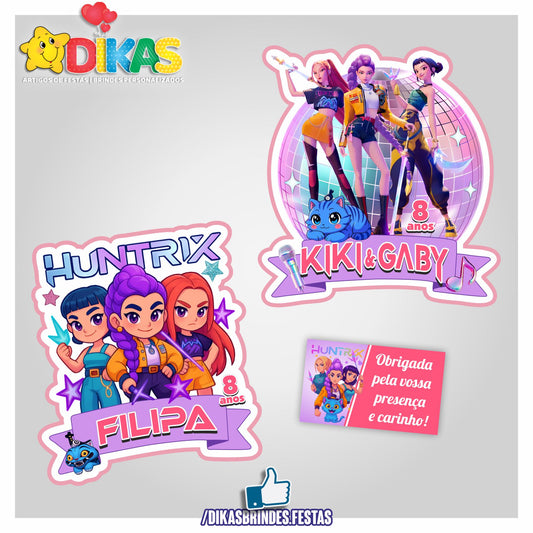 IMAN ARTESANAL PERSONALIZADO - GUERREIRAS DO K-POP