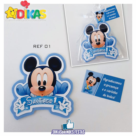 IMAN ARTESANAL PERSONALIZADO - MICKEY BABY