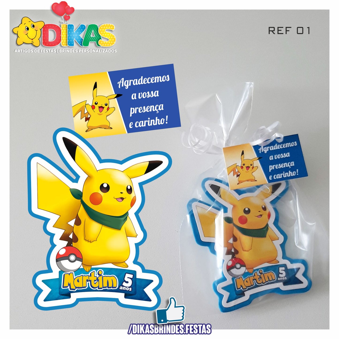 IMAN ARTESANAL PERSONALIZADO - POKÉMON