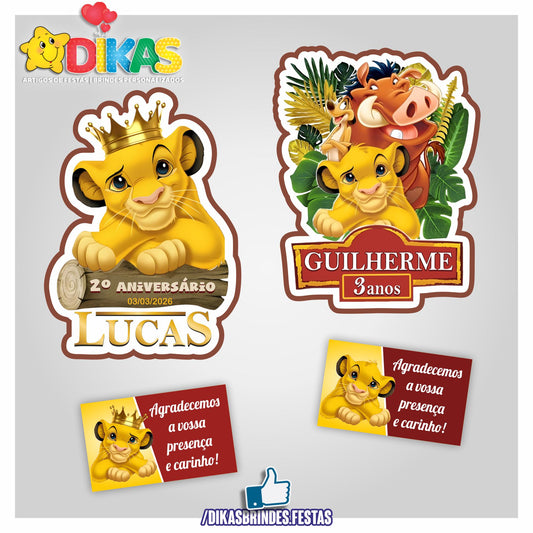 IMAN ARTESANAL PERSONALIZADO - REI LEÃO