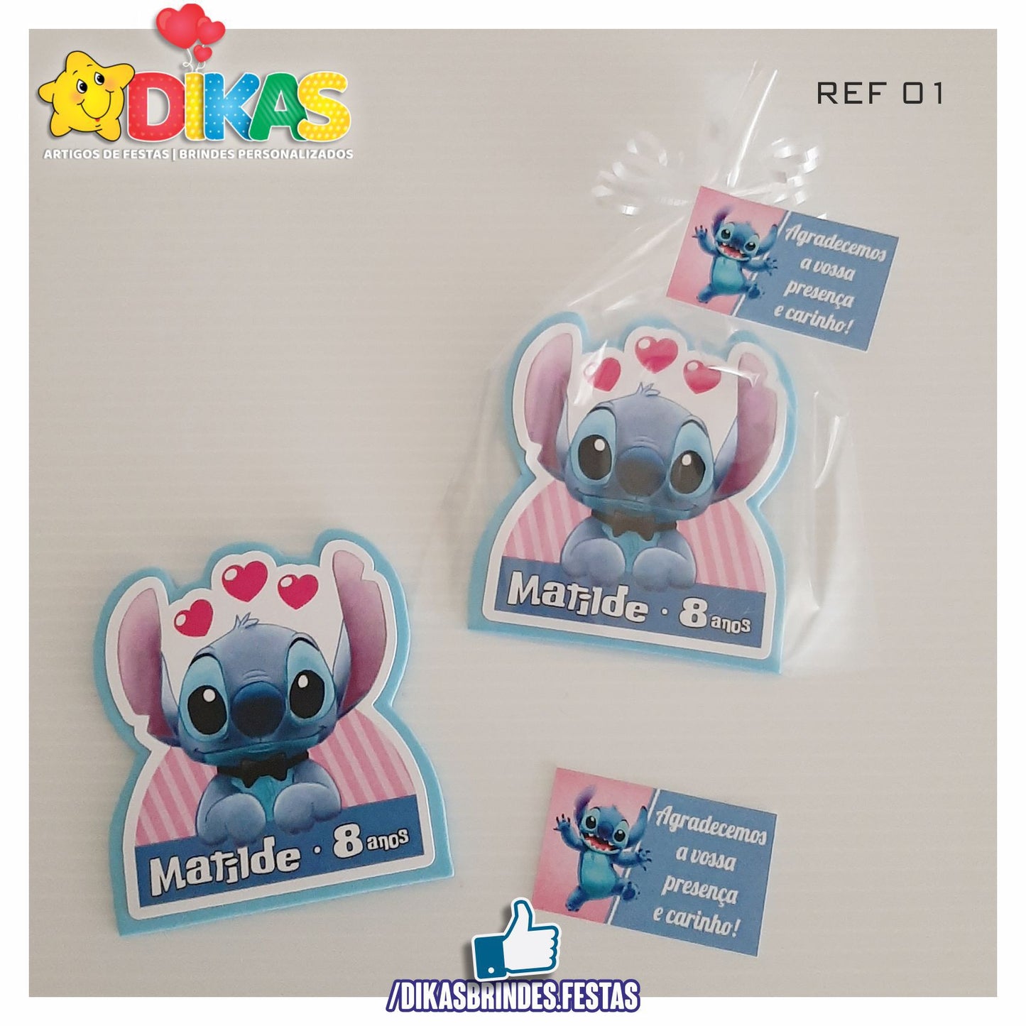 IMAN ARTESANAL PERSONALIZADO - STITCH