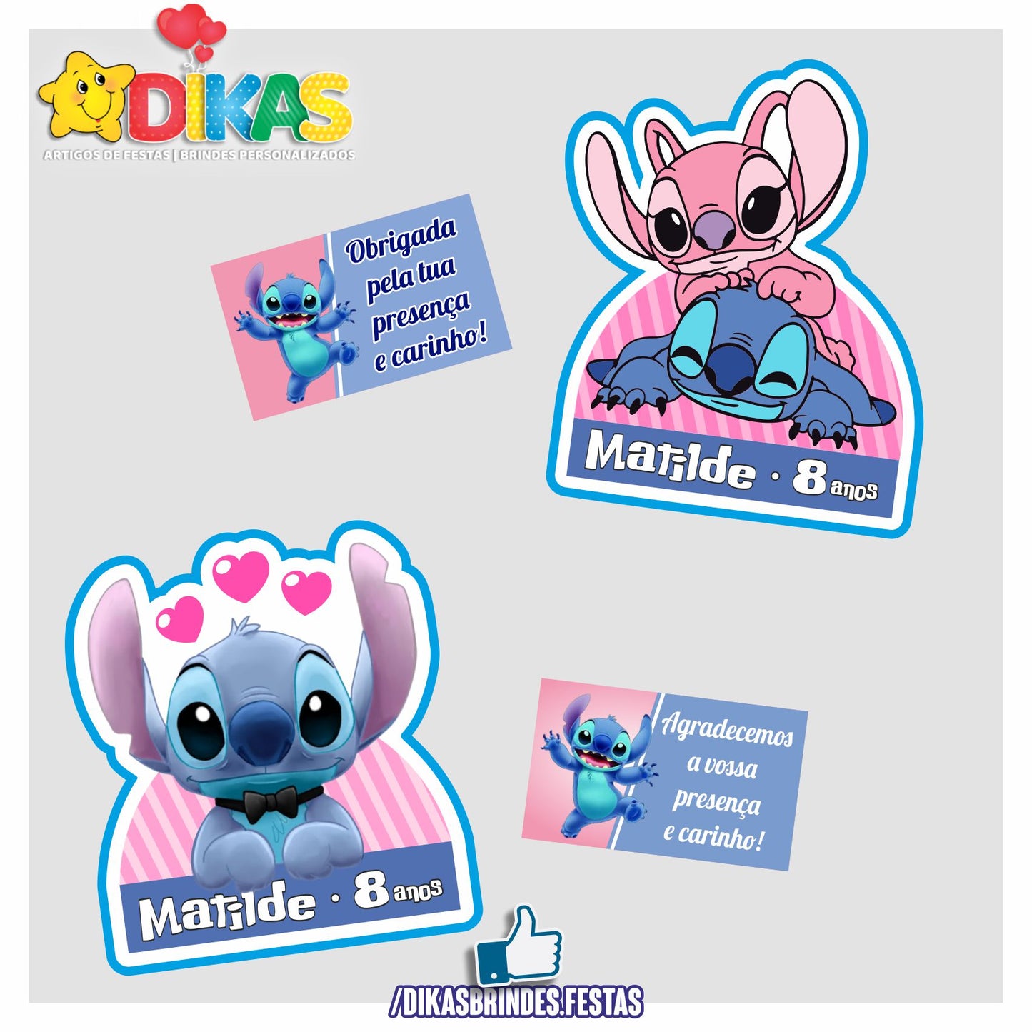 IMAN ARTESANAL PERSONALIZADO - STITCH