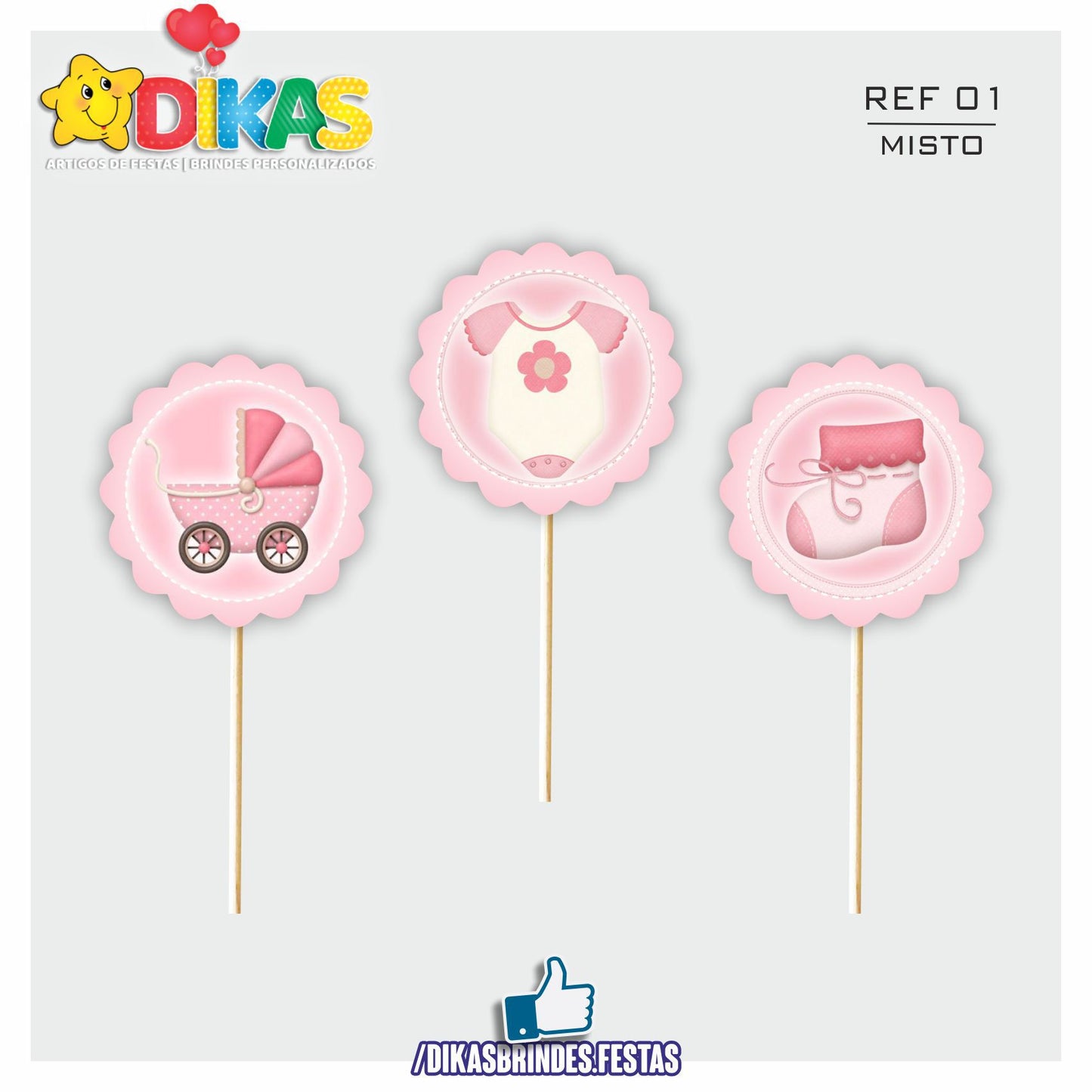 TOPPERS SIMPLES - BEBÉ