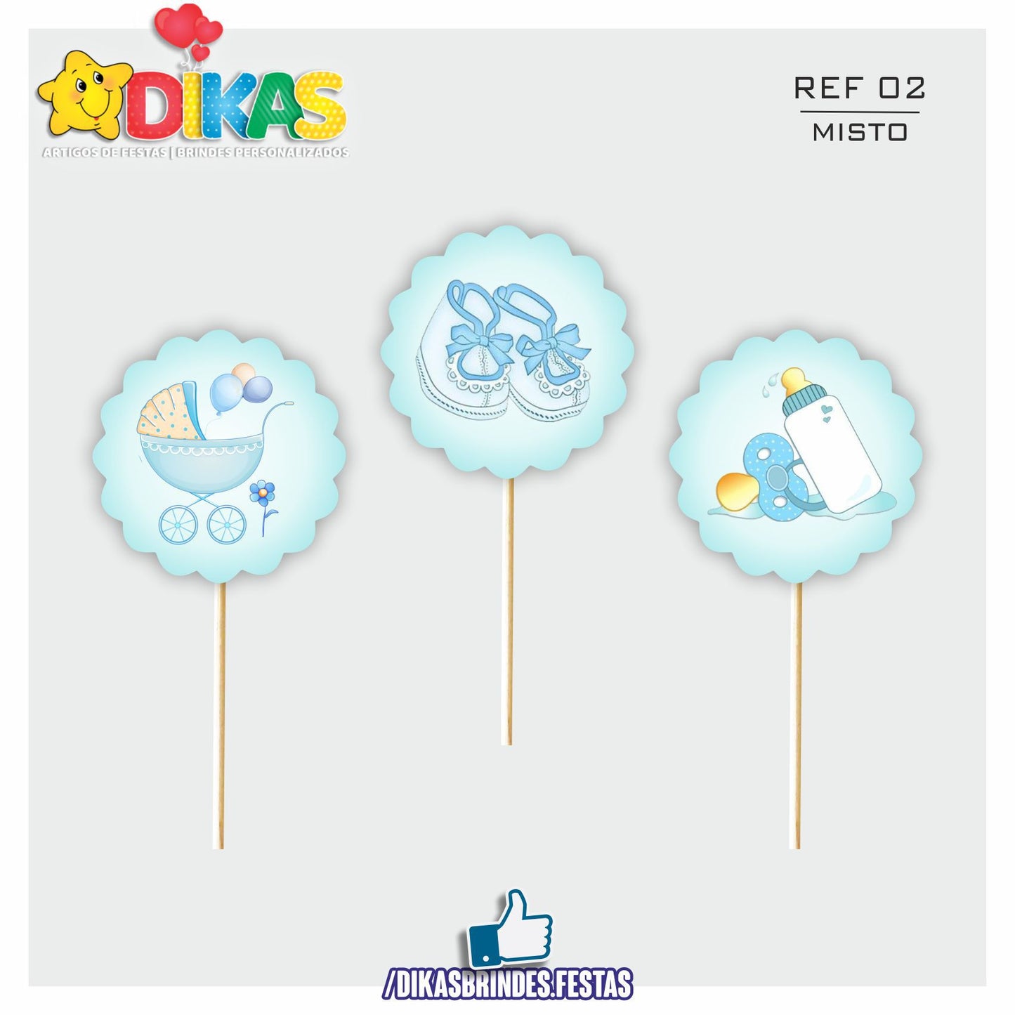 TOPPERS SIMPLES - BEBÉ