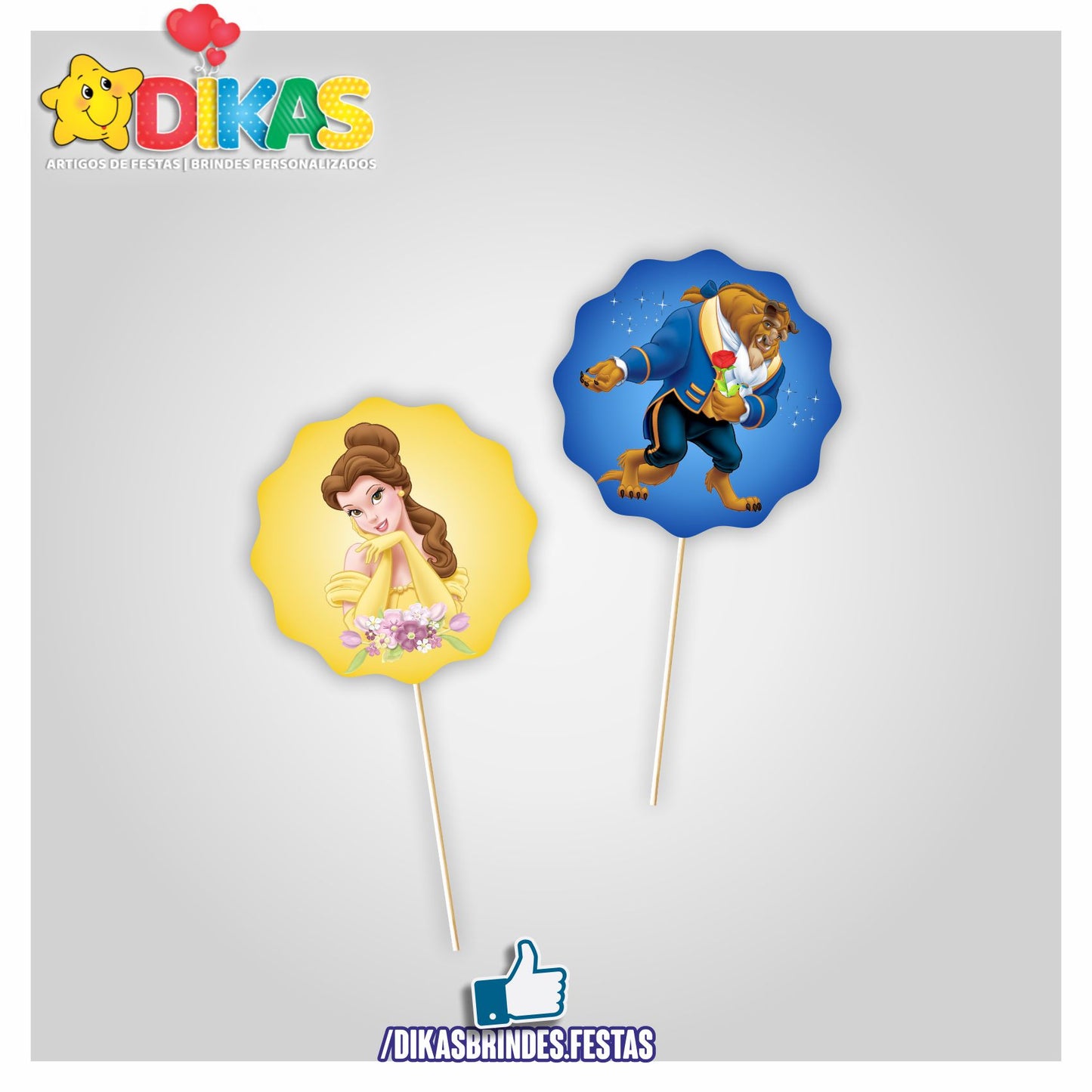 TOPPERS SIMPLES - A BELA E A FERA