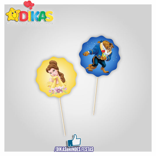 TOPPERS SIMPLES - A BELA E A FERA