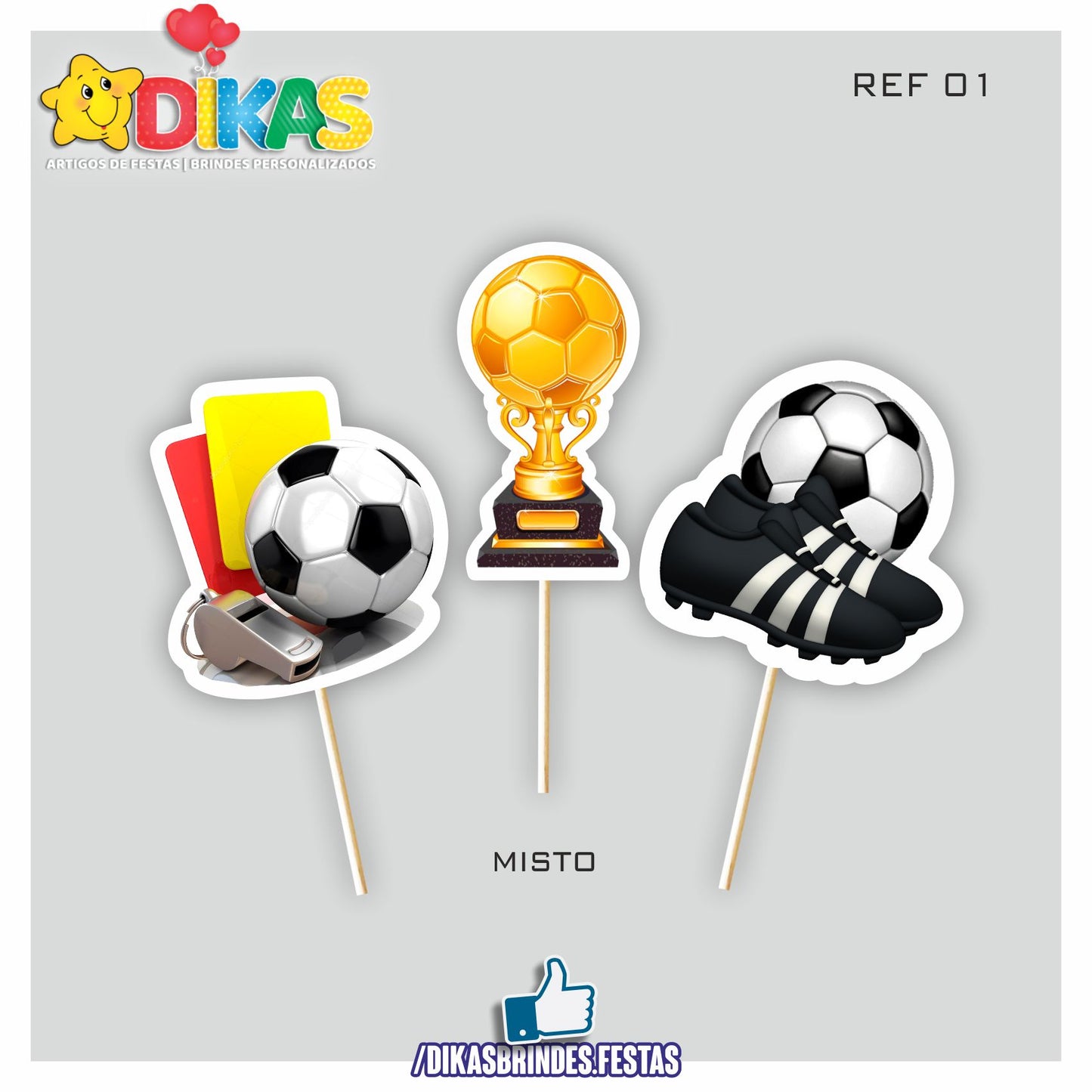 TOPPERS SIMPLES - FUTEBOL