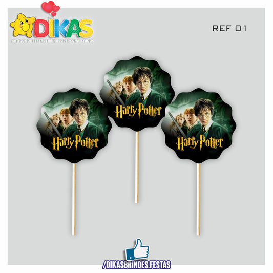 TOPPERS SIMPLES - HARRY POTTER
