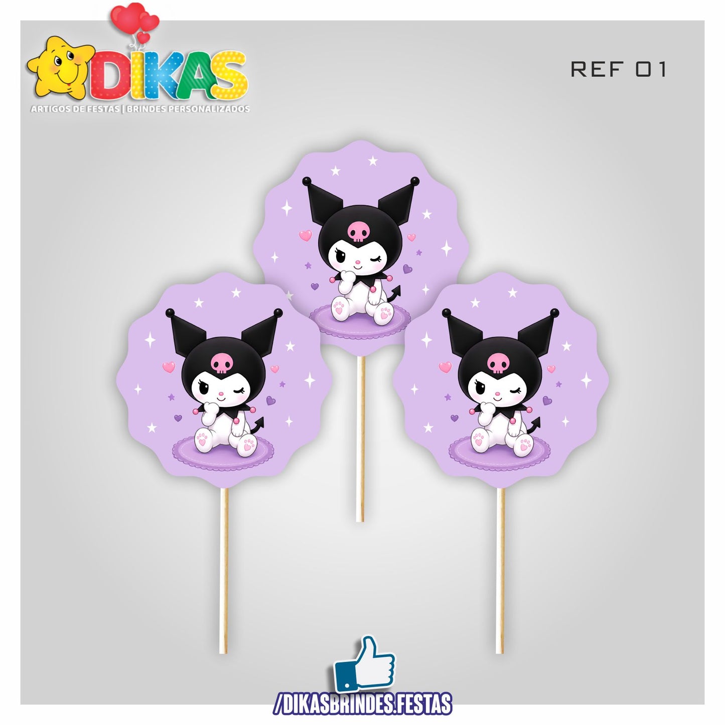 TOPPERS SIMPLES - KUROMI