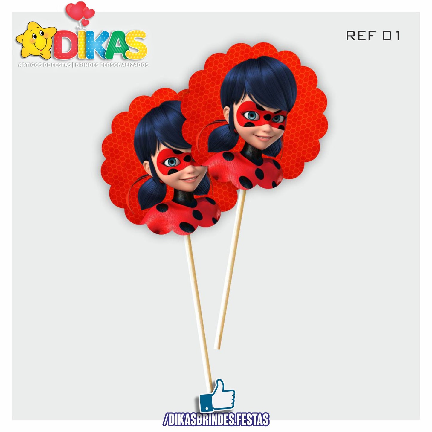 TOPPERS SIMPLES - LADYBUG