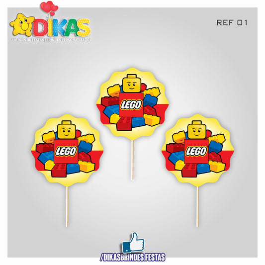 TOPPERS SIMPLES - LEGO