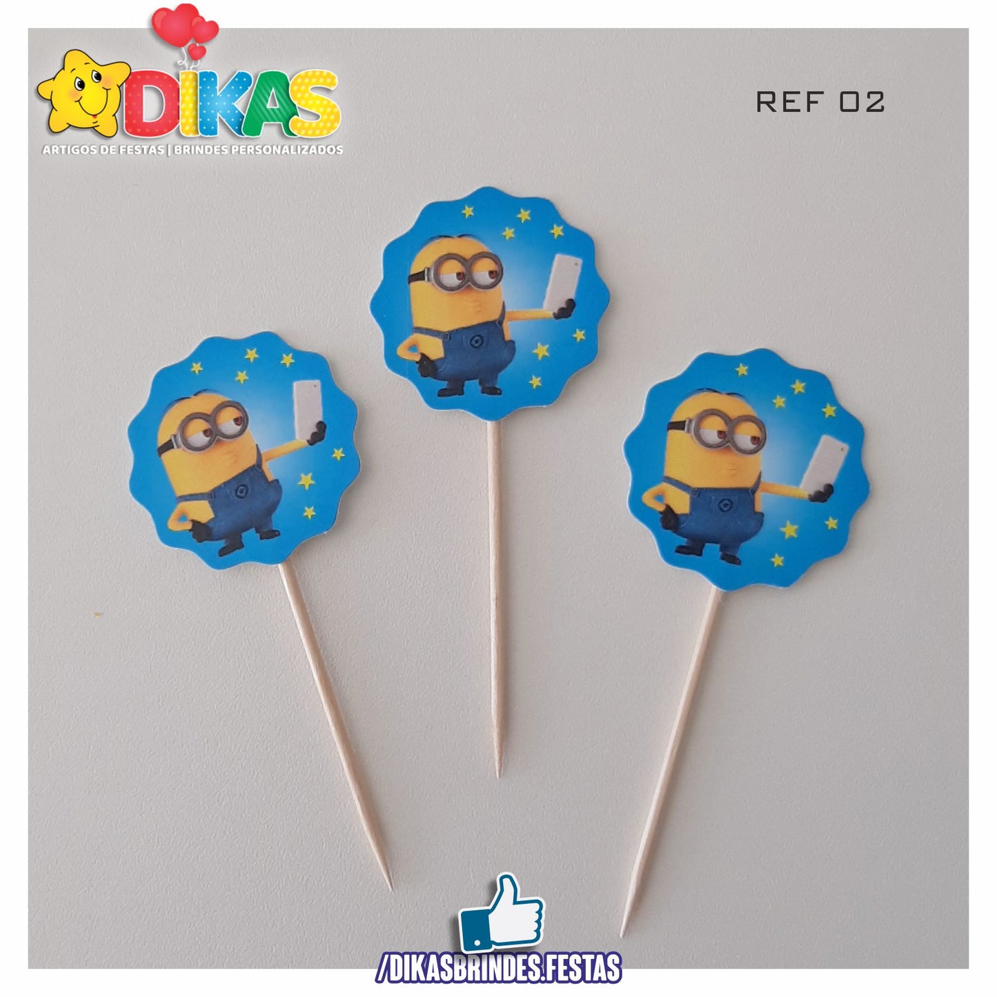 TOPPERS SIMPLES - MINIONS