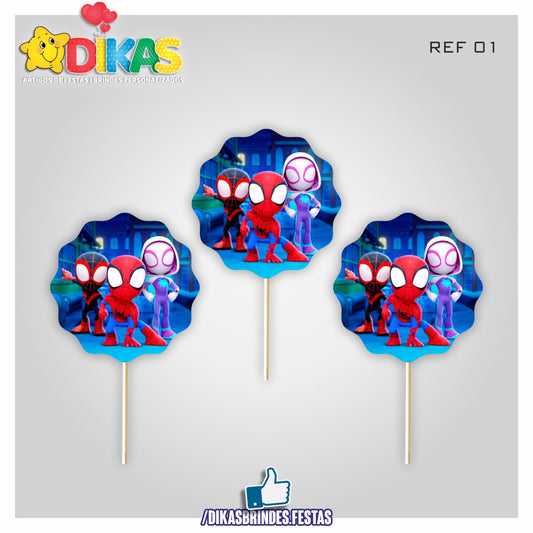 TOPPERS SIMPLES - SPIDEY