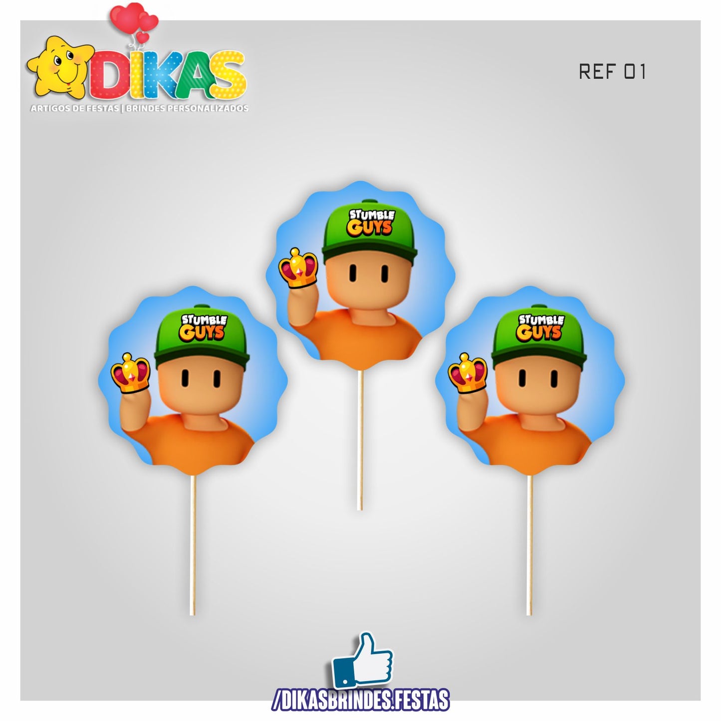 TOPPERS SIMPLES - STUMBLE GUYS