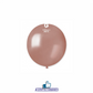 BALÃO LÁTEX METALIZADO ROSE GOLD 19" - SACO COM 50