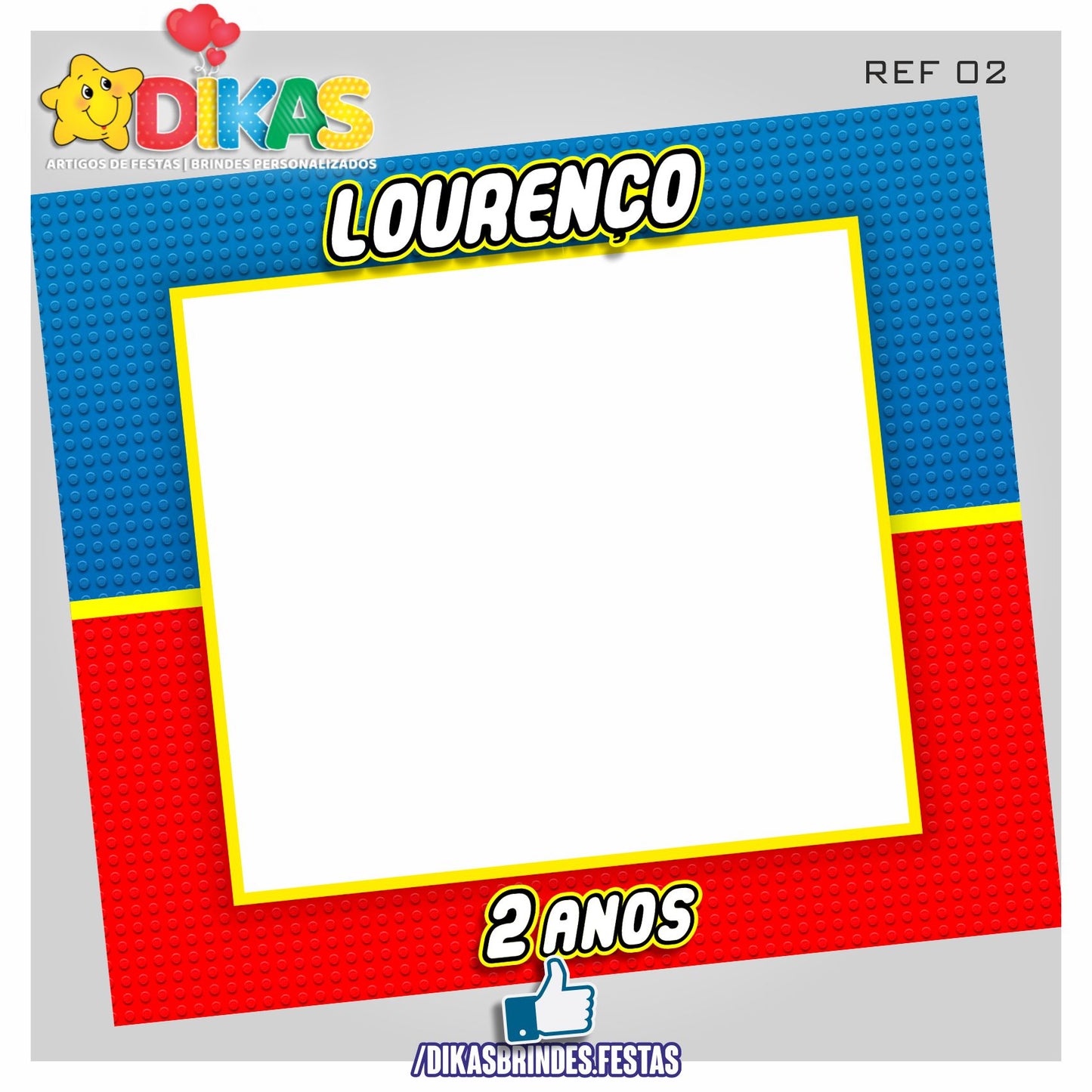 MOLDURA PARA FOTOS - LEGO