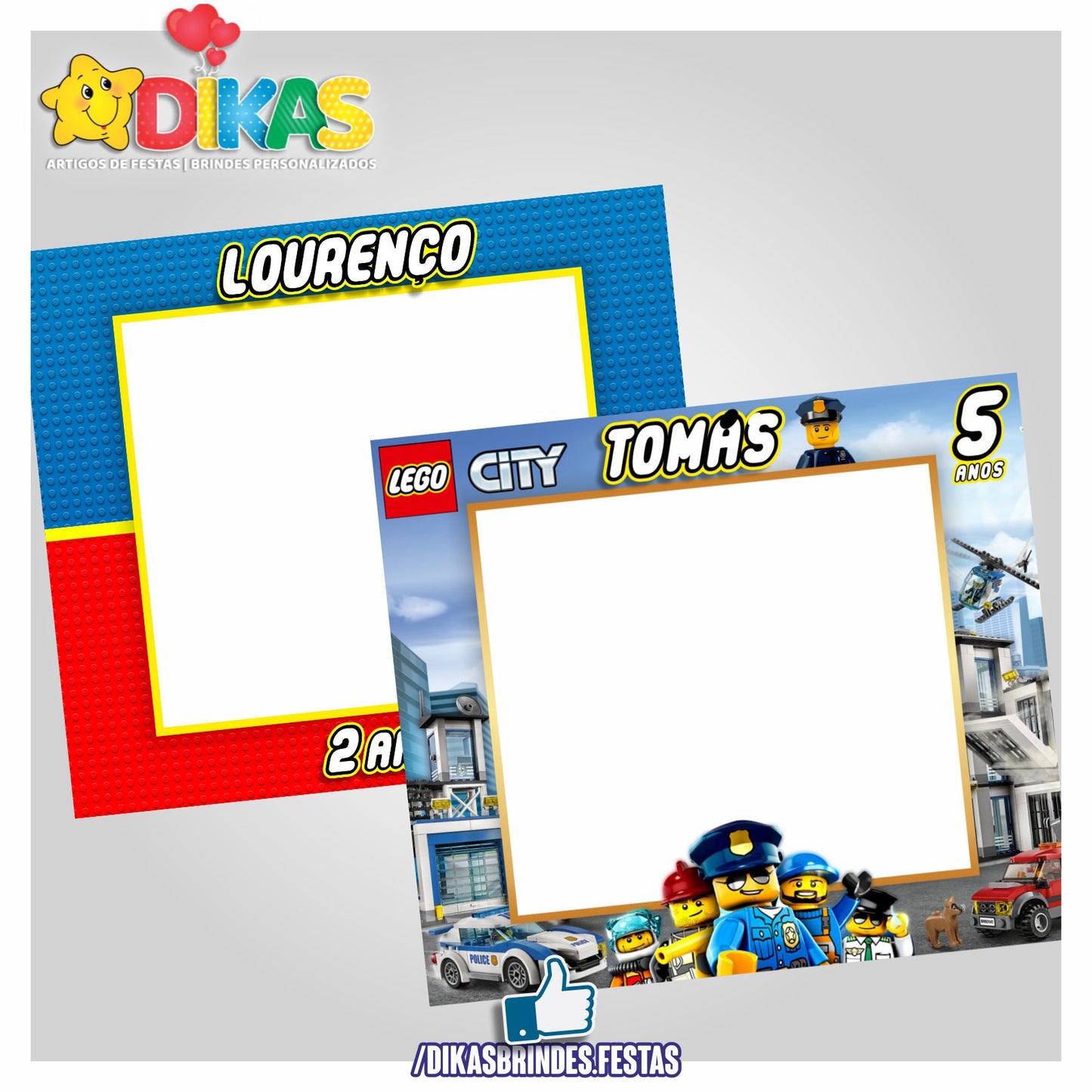 MOLDURA PARA FOTOS - LEGO