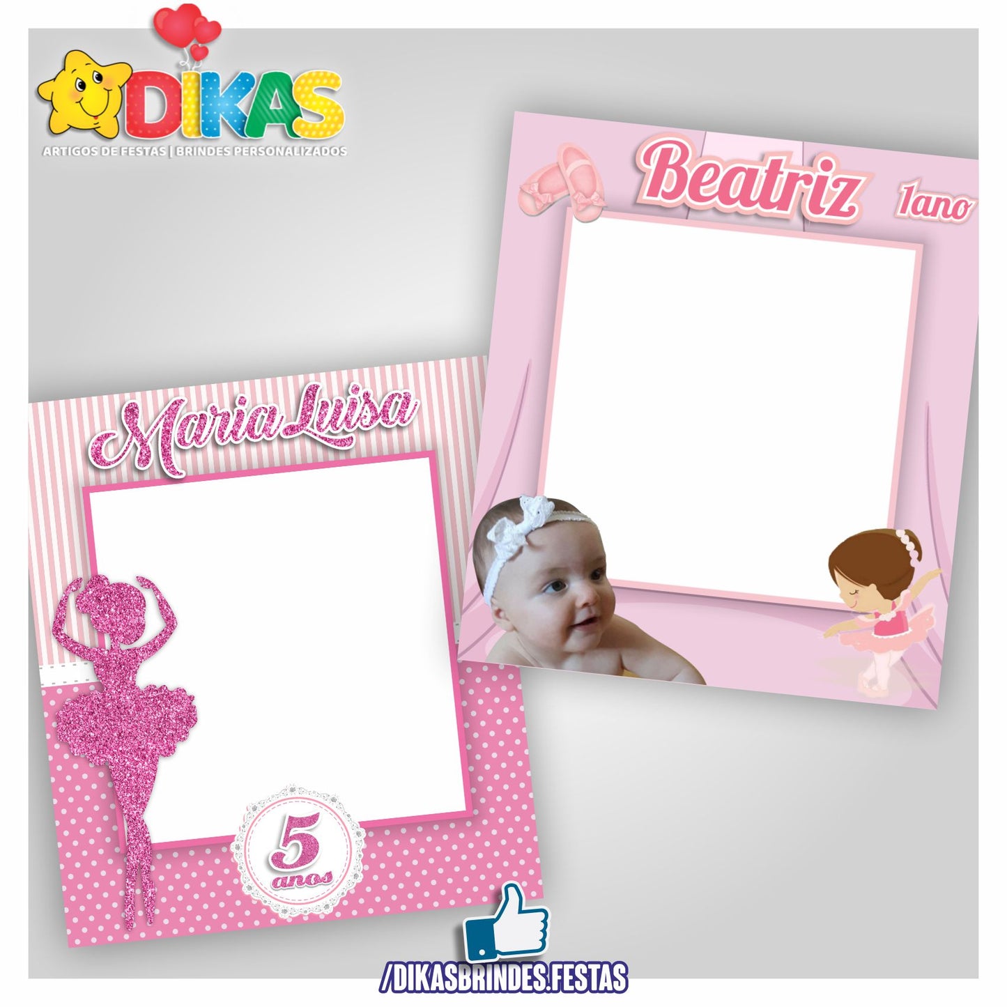 MOLDURA PARA FOTOS - BAILARINA