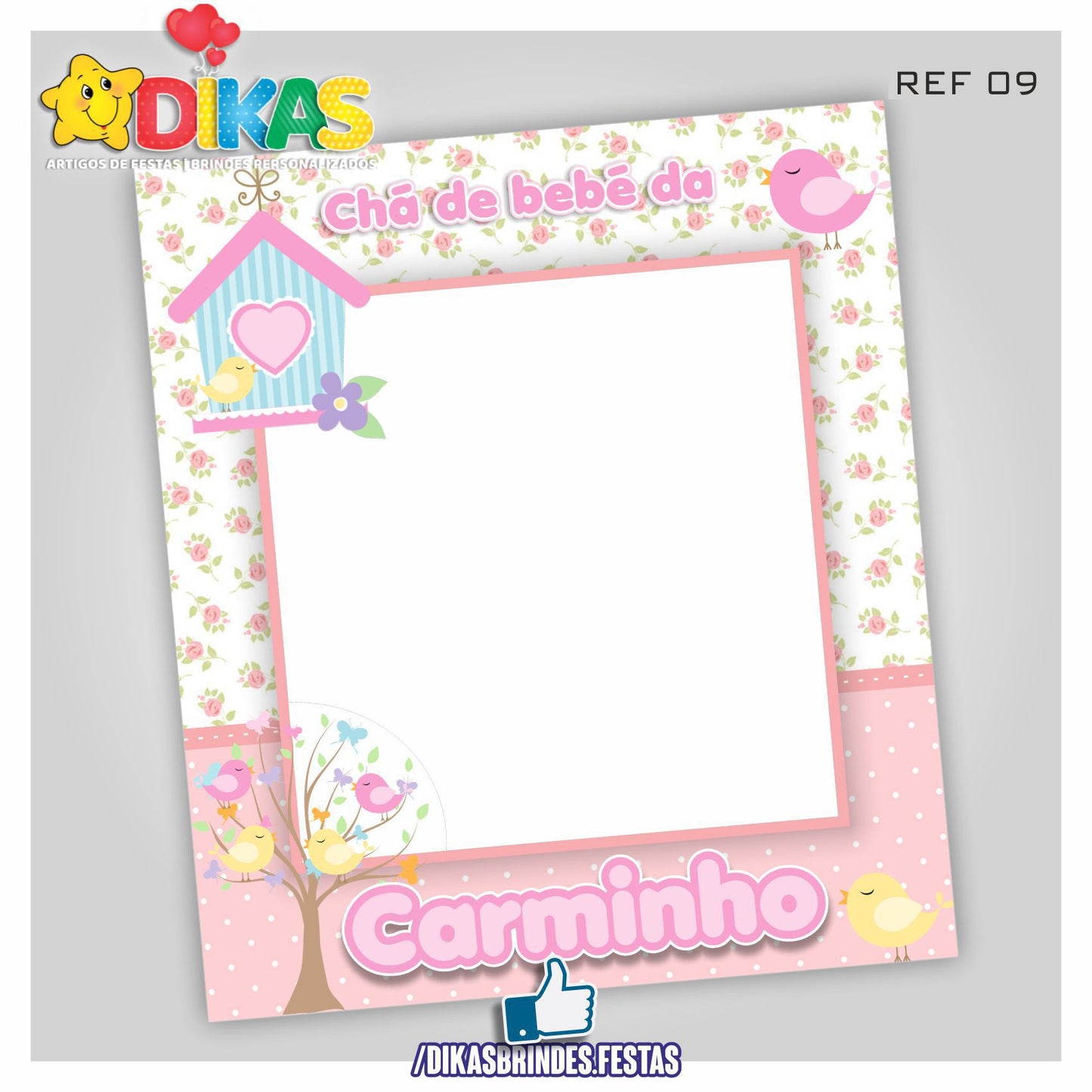 MOLDURA PARA FOTOS - BEBÉ